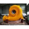 Quality Francis Type 500kw Water Turbine Generator In Hydro Power Plant Yellow Color for sale