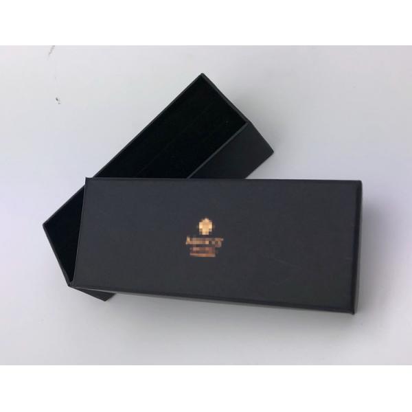 Quality Top Open Rigid Paper Gift Boxes Rectangle Shaped For Caviar Packing for sale