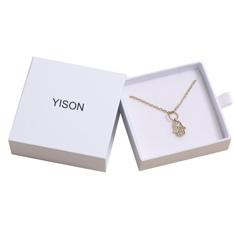 China Custom Accessories Jewellery Gift Box Schmuck Drawer Bracelet Earring Necklace Ring Jewelry Box Packaging factory