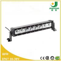 China ATV led light bar 10w cree led chip 6800lm 12v/24v 80w led light bar factory