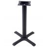 China Cast Iron Coffee Table Legs  Restaurant Table Bases Black Powder Coated Dining table factory