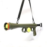 China Small Dog Tennis Ball Launcher Gun Long Range Quick Sight Puzzle Training Toy factory