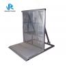 China Silver / Black Entry Crowd Control Barrier Customized Size 5 Years Warranty factory