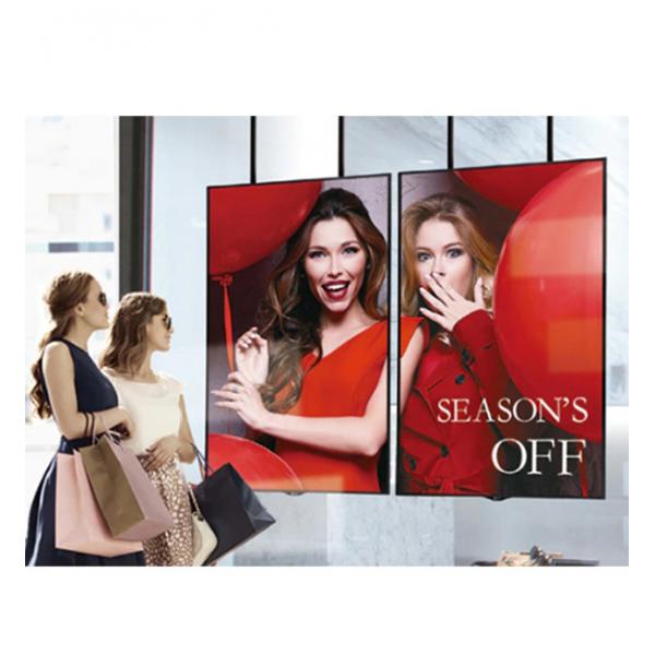 Quality 55 Inch Window Lcd Display Touch Screen Shop Storefront Window Display for sale