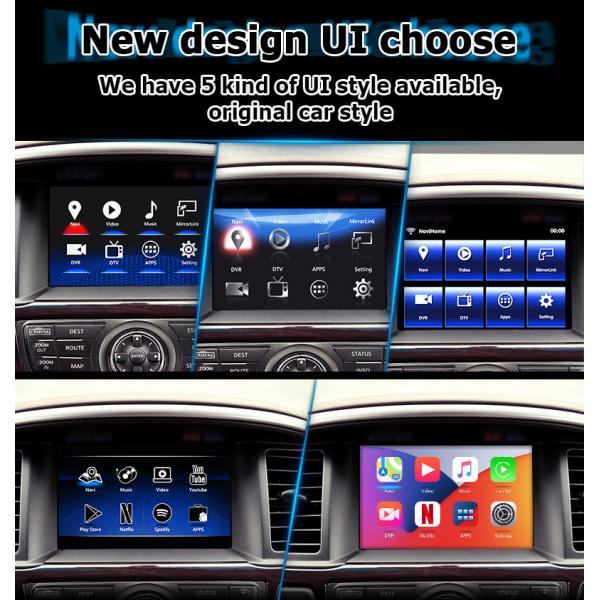 Quality Nissan Pathfinder Andorid Carplay android auto Navigation System , Online for sale