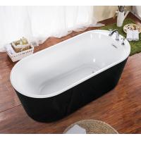 China cUPC one piece black freestanding acrylic tubs,freestanding bath,luxury bathtubs for sale