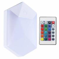 China 10x5.5x2.5cm Colorful Cabinet Led Sensor Light Touch Switch Light With Remote RGB factory