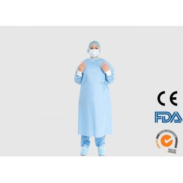 Quality Disposable Surgical Gown Custom Size Various Color For Medical / Hospital for sale