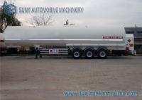 China Q235 Carbon Steel 23.5 Ton LPG Tank Trailer 3 Axles With 12 Tires factory