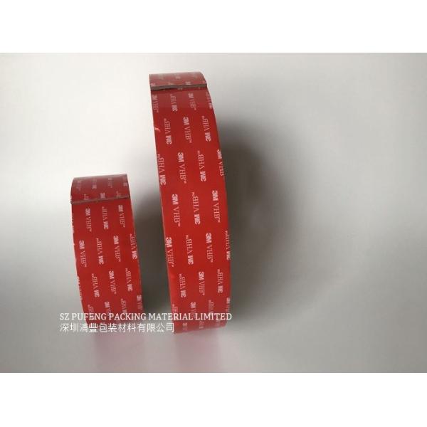 Quality Acrylic 3M 4941 2.3mm Heat Resistant Double Sided Tape Waterproof for sale