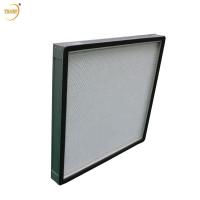 China 99.99% Micro Galss Fiber H14 HEPA Air Filter For Clean Room factory