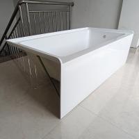 China American Style Apron Skirt Freestanding Acrylic Bathtubs 60X32X20 with R&L factory