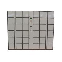 China CE 36 Doors Large Size Steel Luggage Lockers , Password Electronic Office Lockers Box with LCD Screen factory