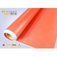 China Temperature Resistance 0.4mm Silicone Impregnated Fiberglass Cloth factory