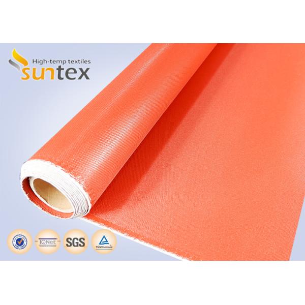 Quality Temperature Resistance 0.4mm Silicone Impregnated Fiberglass Cloth for sale