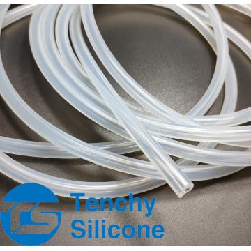 Quality LFGB Harmless Pure OD 100mm Flexible Silicone Tubing for sale