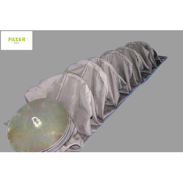 Quality Industrial Baghouse Silo Bag Dust Filter Bags Fibreglass Polyester Aramid for sale
