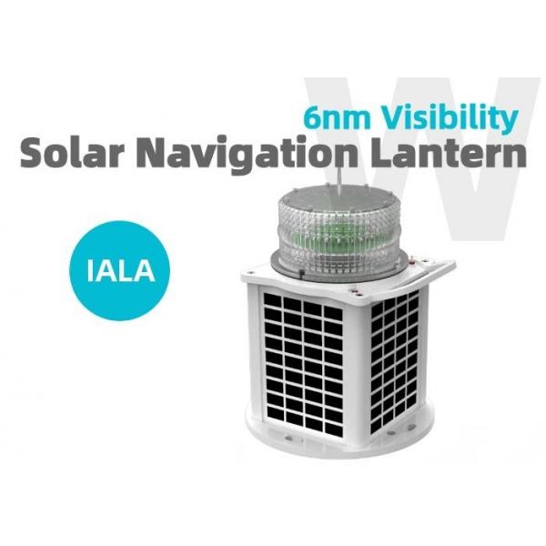 Quality Super Bright 6nm Visibility Navigation Buoy Lights Solar LED IP68 for sale