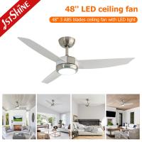 Quality ABS Blade Plastic Ceiling Fan Light With Remote Control Multicolor Air Cooling for sale