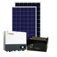 china Rooftop Single Core 100Kw 60Hz Hybrid Solar PV System
