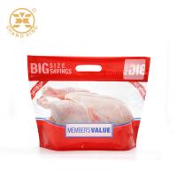 China VMPET EXPE Stand Up Pouch With Handle Roast Chicken Plastic Packaging For Frozen Food factory