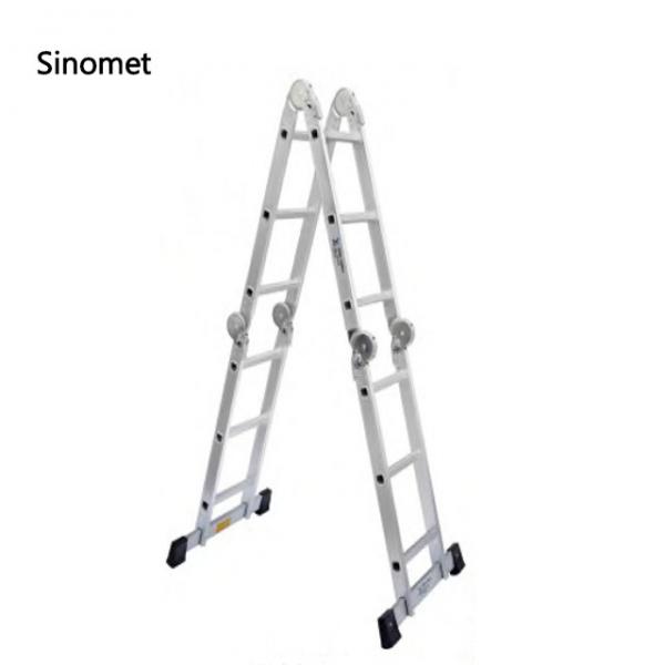 Quality Multipurpose Aluminum Step Ladder Anodized Surface  Industrial  Aluminum Ladder for sale