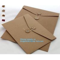 China Customized logo paper envelope for plastic card from China supplier,Customized Kraft Paper Antique Envelop Mailer Envelo for sale