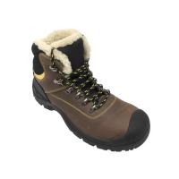 China Size Customized Industrial Work Boots Artificial Fur Lining Warm Keeping For Skier factory