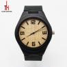 China Men Minimalist Leather Watch / Black Leather Band Watches Create Your Own Brand factory