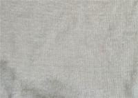 China Breathable Linen Knit Fabric 100% Fine Linen Knitted 1x1 Rib 270 G/M2 factory
