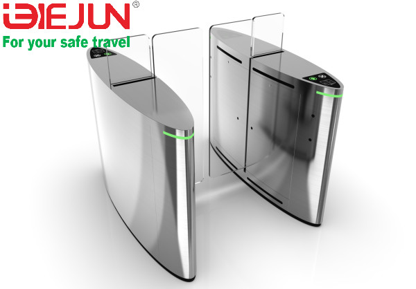 Quality Half Height Speed Gate Turnstile Factory Security Rfid Card Reader Glass Turnstile Gate for sale
