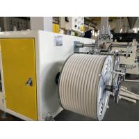 China PVC Single Wall Corrugated Pipe Extrusion Machine For 12mm- 32mm Diameter Pipes for sale