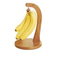 China Culinary Edge Bamboo Banana Holder Fruit Displaying Rack 2 Cm Thickness for sale