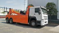 China 371hp Road Platform Recovery 60 Ton Wrecker Truck LHD RHD Driving type factory