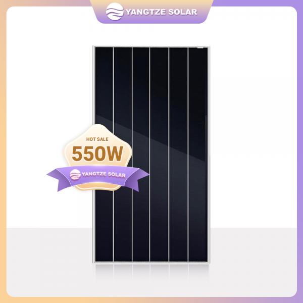 Quality 550W Bifacial Photovoltaic Modules PV Panel Increased 30% Extra Power for sale