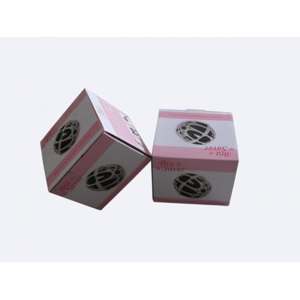 Quality Printed White Square Paper Box With Auto-Lock Bottom Custom Cream Boxes for sale