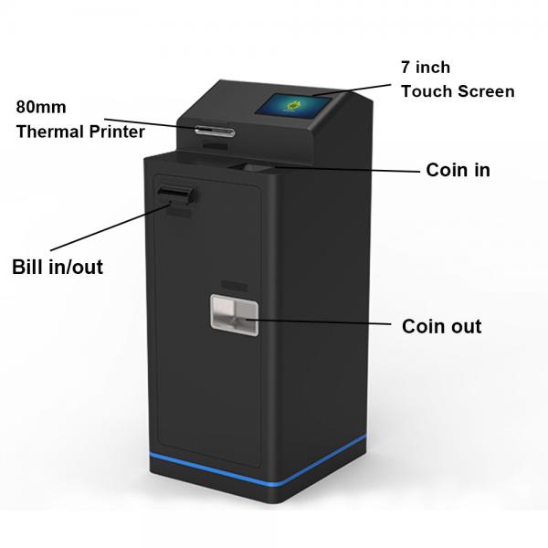 Quality Android Self Checkout Kiosk Atm Cash Exchange Kiosk Point Of Sale System for sale