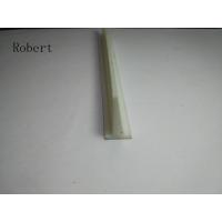 Quality White Color Polyurethane Conveyor Belt Extrusion Profiles For Guiding And for sale