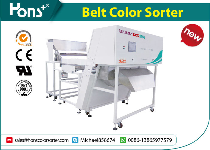 China High Output CCD Calcite Color Sorting Equipment , Optical Sorting Machine factory