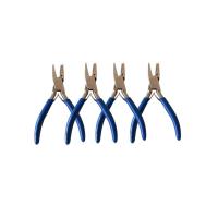 China Blue 6mm Plastic Coil Binding Wire Crimping Pliers For Notebook factory