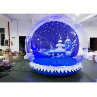 China OEM Airblown Inflatable Snow Globe With Background Durable Serurity - Guarantee factory