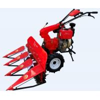 Quality 4.0KW 1000mm Self Propelled Reaper 165KG paddy reaper harvester for sale
