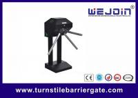 China AC220V 36W Tripod Turnstile Gate Half Height Double Direction With Card Reader factory