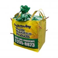 Quality High Gloss Individually Wrapped 100% PP BOPP Laminated Big Bag Yellow Custom for sale