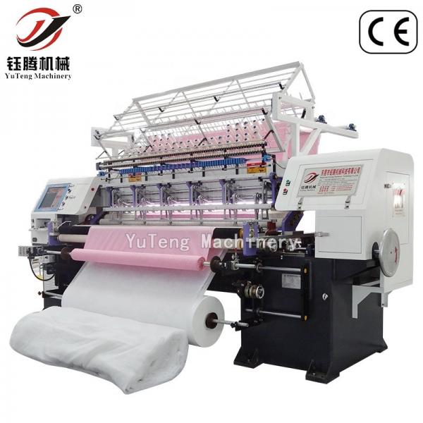 Quality 3.5kw Lock Stitch Multi Needle Quilting Machine Computerized For Sofa Seat Cover for sale