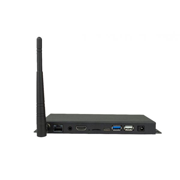 Quality Black Android Media Player Box RK3399 AD-K01 HD IN OUT DDR3 2G/4G Optional for sale