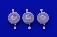 China 40lm - 50lm 3W 45mil Chip High Power Blue Led Diode with ROHS factory