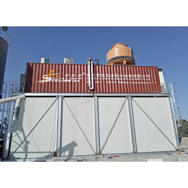 Quality Containerized Concrete Cooling System Ice Making Plant 30T for sale