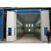 Quality 1000Lux Bus Spray Booth With Side Light Fan On Top Truck Paint Booth for sale