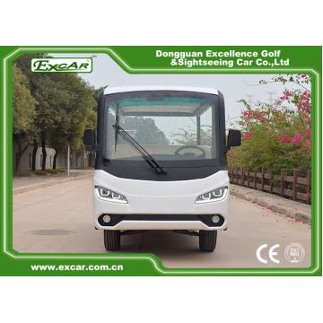 Quality Silver 11 Seater Electric Sightseeing Bus 7.5KW KDS Motor 1 Year Warranty for sale